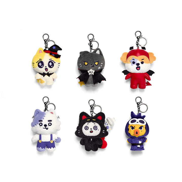 ENHYPEN - SPOOKY ENCHIN OFFICIAL MD PLUSH KEYRING - COKODIVE