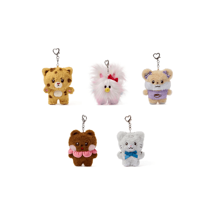 ILLIT - DEARLIT 2ND ANNIVERSARY OFFICIAL MD PLUSH KEYRING - COKODIVE