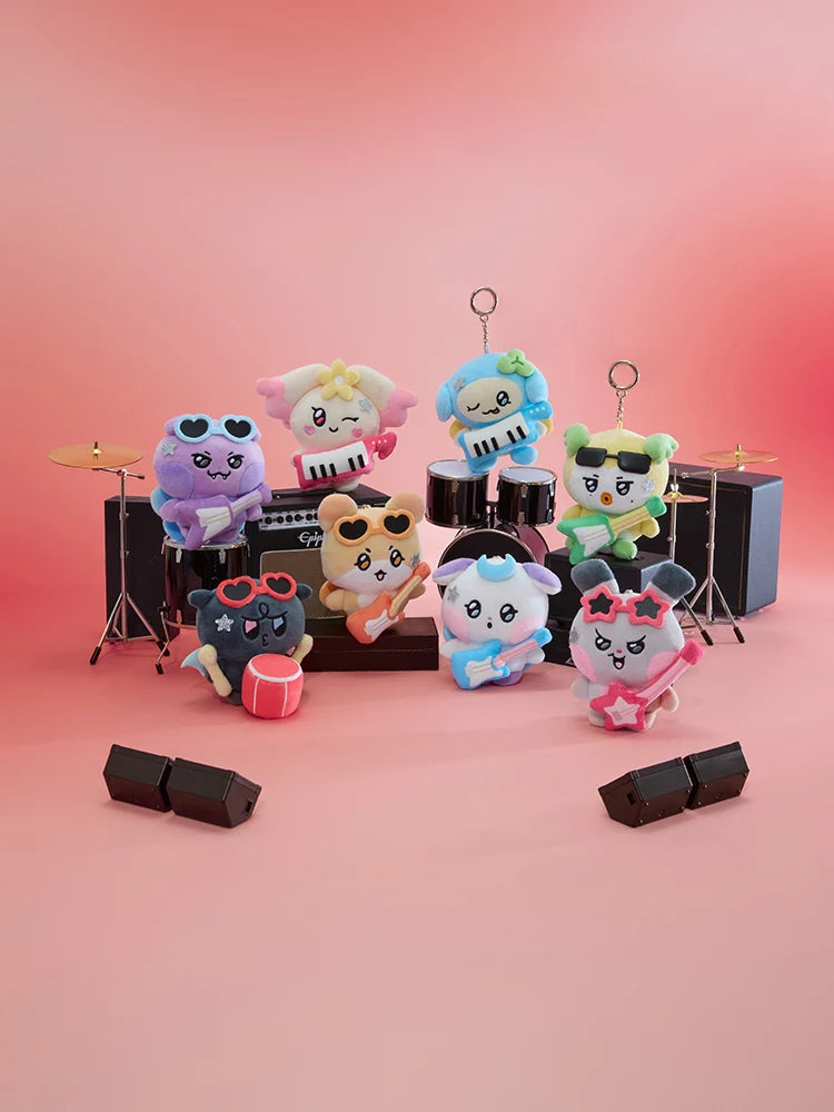 ATEEZ - MIGHTEEZ ROCK THE STAGE POP UP OFFICIAL MD PLUSH KEYRING (ROCKSTAR) - COKODIVE