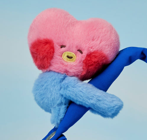 BT21 - HUG ME MINI MININI PLUSH KEYRING - COKODIVE