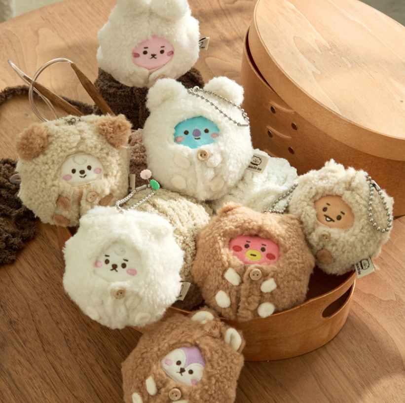 BT21 - MADE BY RJ PLUSH KEYRING | COKODIVE