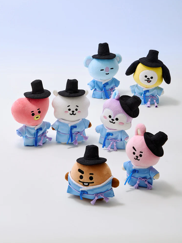 BT21 - K-SEONBI PLUSH KEYRING - COKODIVE