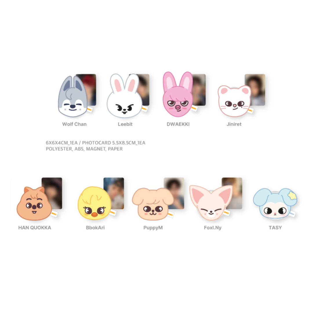 STRAY KIDS - THIS & THAT POP UP OFFICIAL MD PLUSH MAGNETIC HOLDER - COKODIVE