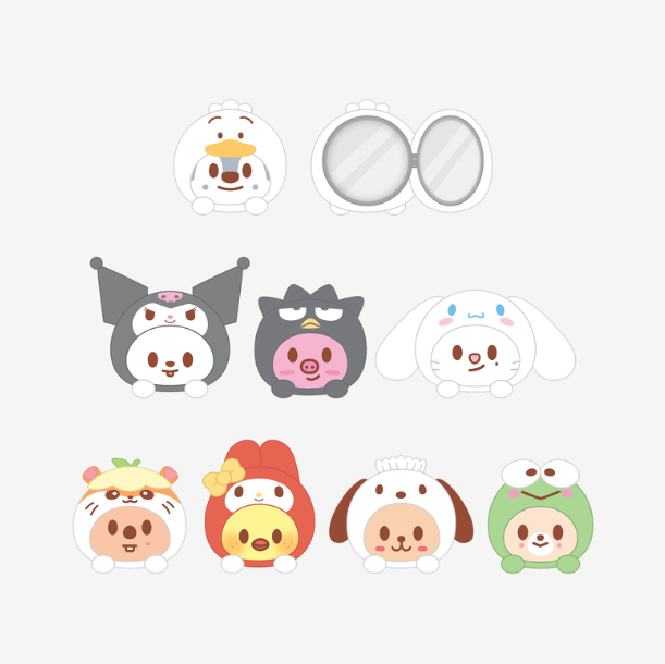 STRAY KIDS - SKZOO X SANRIO CHARACTERS OFFICIAL MD PLUSH MIRROR - COKODIVE