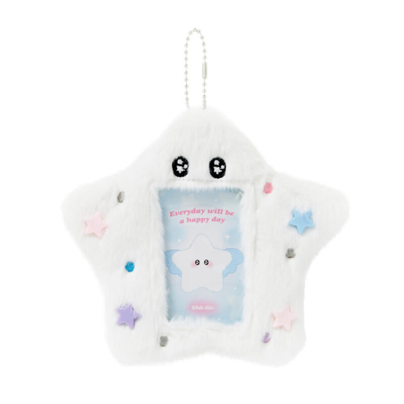 PLUSH PHOTOCARD CASE WHITE STAR - COKODIVE