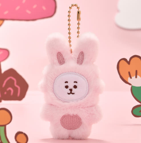 BT21 - K-TOKKI EDITION FLAT PLUSH KEYRING | COKODIVE
