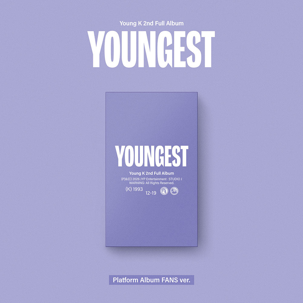 DAY6 YOUNG K - YOUNGEST 2ND FULL ALBUM PLATFORM ALBUM FANS VER - COKODIVE