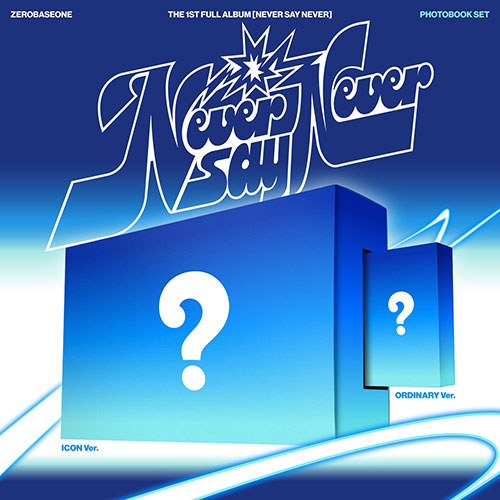 ZEROBASEONE - NEVER SAY NEVER 1ST FULL ALBUM PHOTOBOOK VER SET - COKODIVE