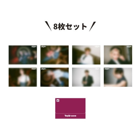 STRAY KIDS - WE STAY, TOGETHER EXHIBITON OFFICIAL MD POSTCARD SET