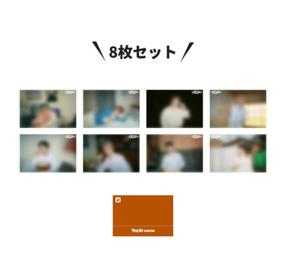 STRAY KIDS - WE STAY, TOGETHER EXHIBITON OFFICIAL MD POSTCARD SET