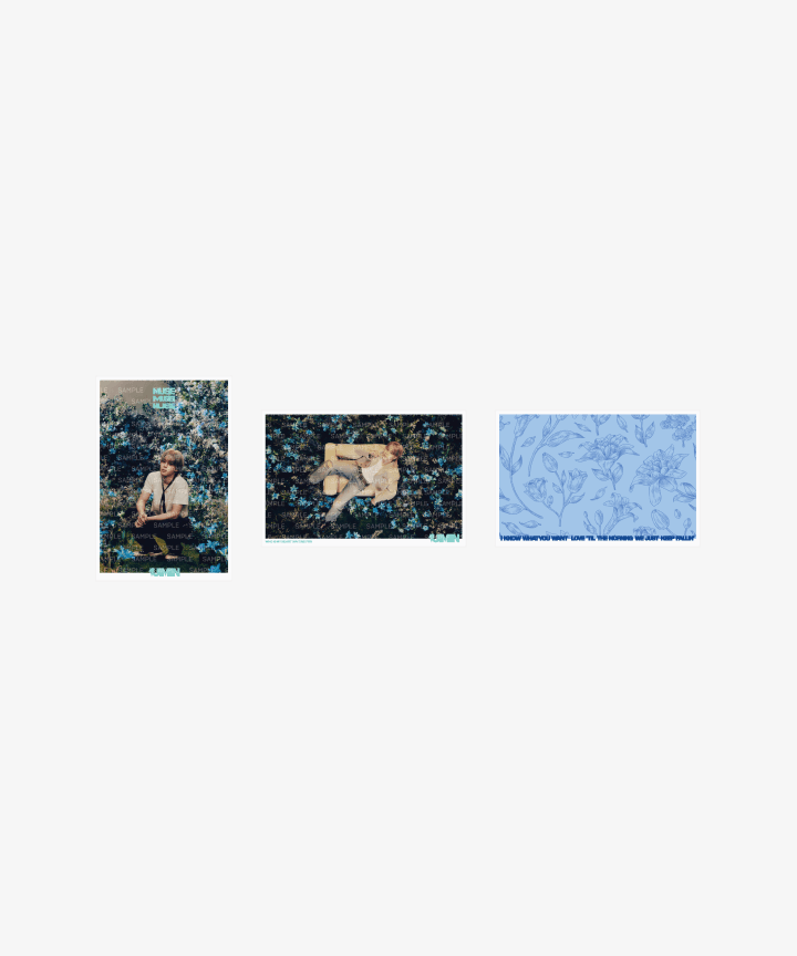 [2ND PRE-ORDER] BTS JIMIN - SMERALDO GARDEN MUSE OFFICIAL MD POSTCARD SET