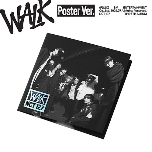 [ONLY PHOTOCARD]NCT 127 - WALK 6TH ALBUM POSTER VER - COKODIVE