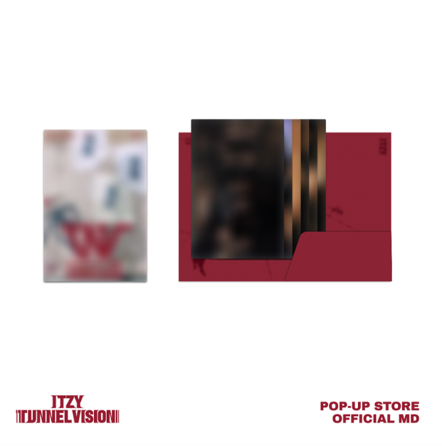 ITZY - TUNNEL VISION POP UP STORE OFFICIAL MD POSTER SET - COKODIVE