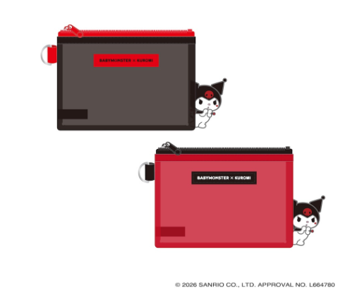BABYMONSTER - BABAYMONSTER X KUROMI JAPAN OFFICIAL MD POUCH - COKODIVE