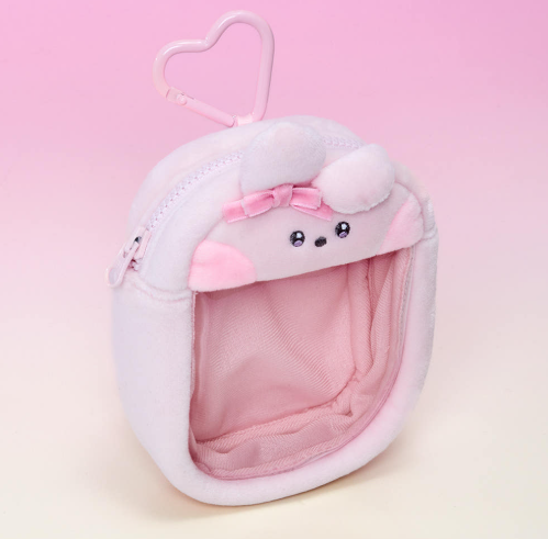 BT21 - RIBBONED U MININI CLEAR BAG CHARM POUCH - COKODIVE