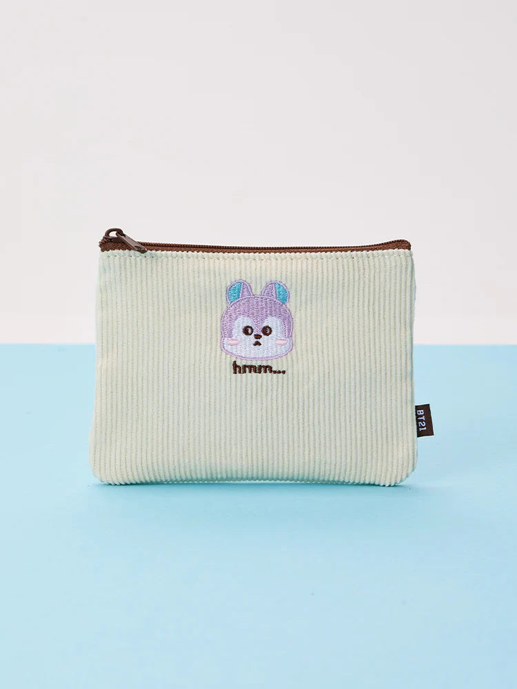 BT21 - TODAY'S FACE FLAT SQUARE POUCH - COKODIVE