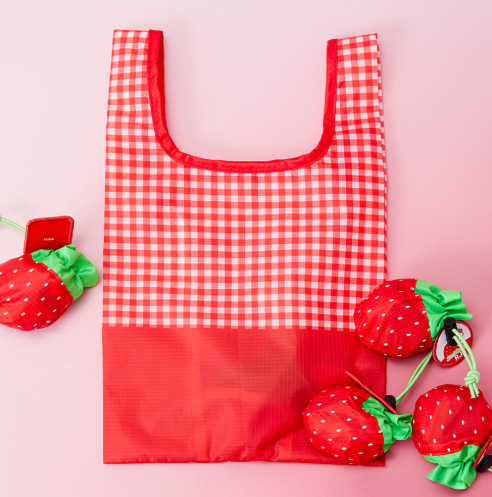 BT21 - STRAWBERRY PARTY POUCH MARKET BAG - COKODIVE