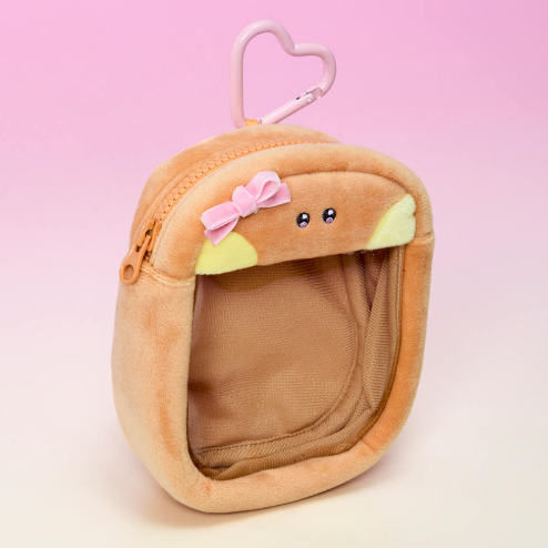 BT21 - RIBBONED U MININI CLEAR BAG CHARM POUCH - COKODIVE