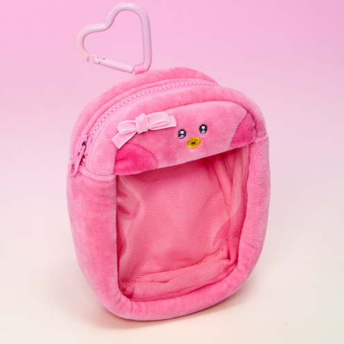 BT21 - RIBBONED U MININI CLEAR BAG CHARM POUCH - COKODIVE