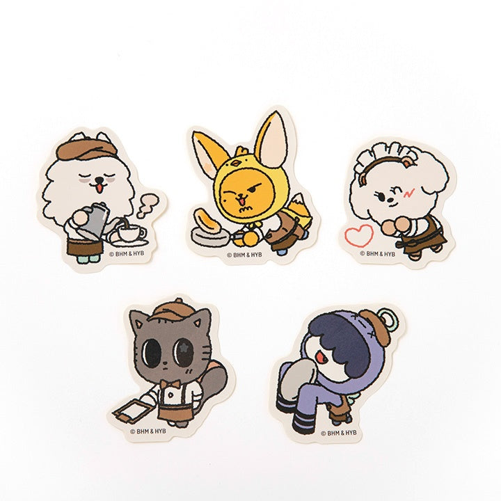 TXT - PPULBATU CAFE 2026 JAPAN OFFICIAL MD STICKER SET - COKODIVE