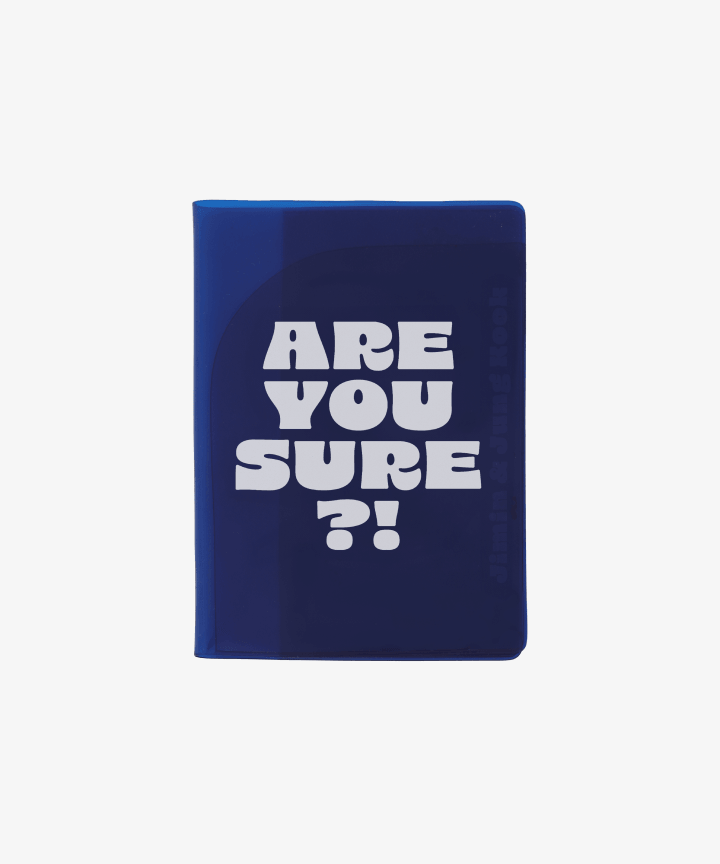 BTS JIMIN &amp; JUNG KOOK - ARE YOU SURE?! OFFICIAL MD PASSPORT COVER