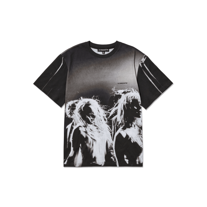 LE SSERAFIM - LE SSERAFIM OFFICIAL MD PHOTO S/S T-SHIRT | COKODIVE LE SSERAFIM - LE SSERAFIM OFFICIAL MD PHOTO S/S T-SHIRT | COKODIVE