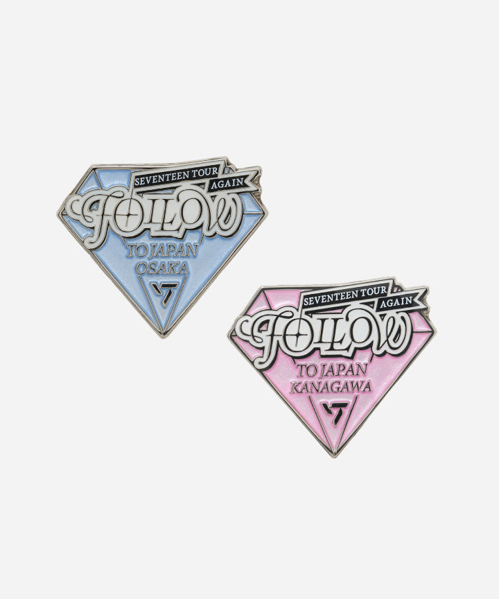 SEVENTEEN - TOUR FOLLOW' AGAIN TO JAPAN OFFICIAL MD PINS - COKODIVE
