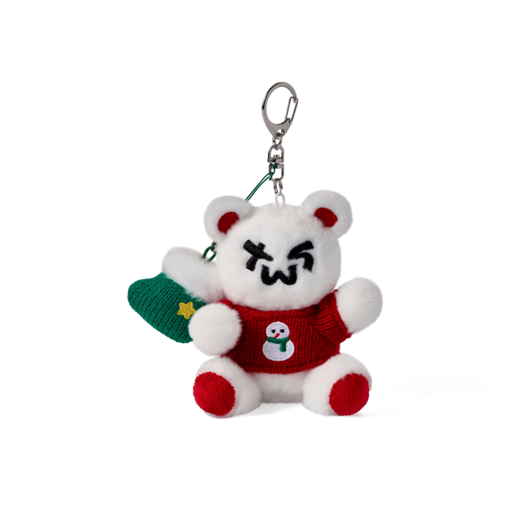 TWS - TWS : HOLIDAY WITH US OFFICIAL MD PLUSH KEYRING (BEAR) - COKODIVE