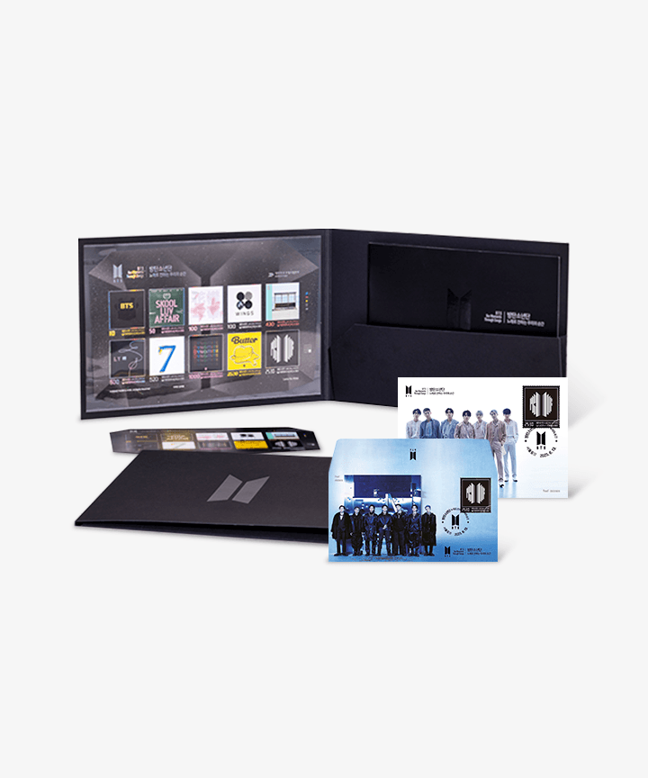 BTS - 10TH ANNIVERSARY POSTAGE STAMP PACKAGE - COKODIVE