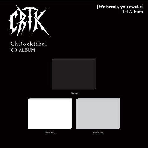 CHROCKTIKAL - WE BREAK, YOU AWAKE 1ST ALBUM QR ALBUM VER RANDOM - COKODIVE
