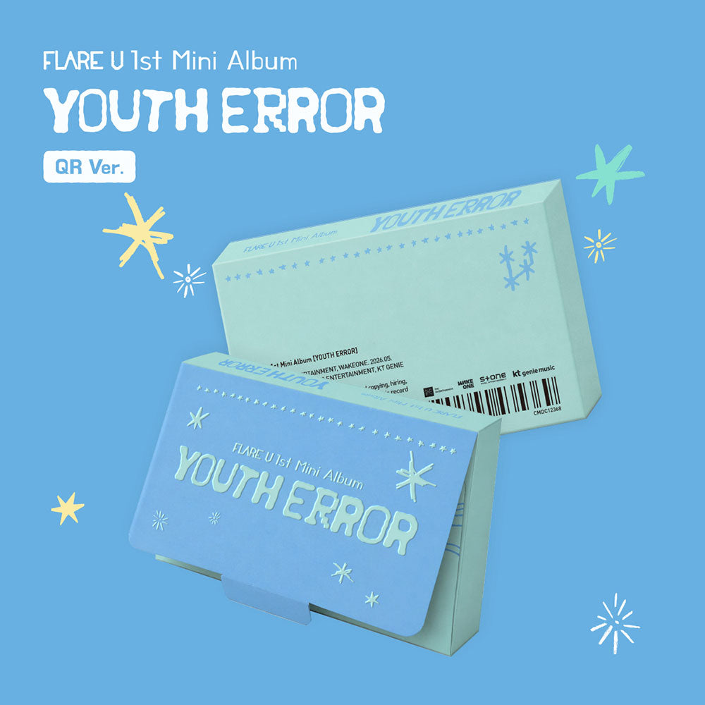 FLARE U - YOUTH ERROR 1ST MINI ALBUM QR VER - COKODIVE