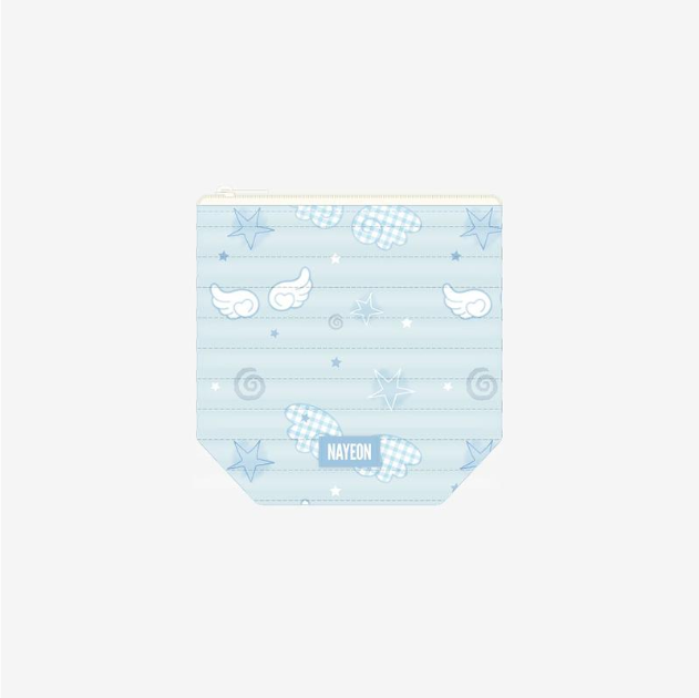 TWICE - THIS IS FOR 2026 WORLD TOUR FINALE IN SEOUL OFFICIAL MD NAYEON QUILTED POUCH - COKODIVE