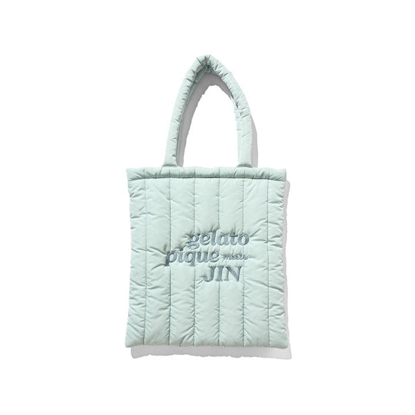 BTS× GELATO PIQUE トートバッグ BTS - GELATO PIQUE MEETS JIN OFFICIAL MD QUILTING TOTE BAG (MINT
