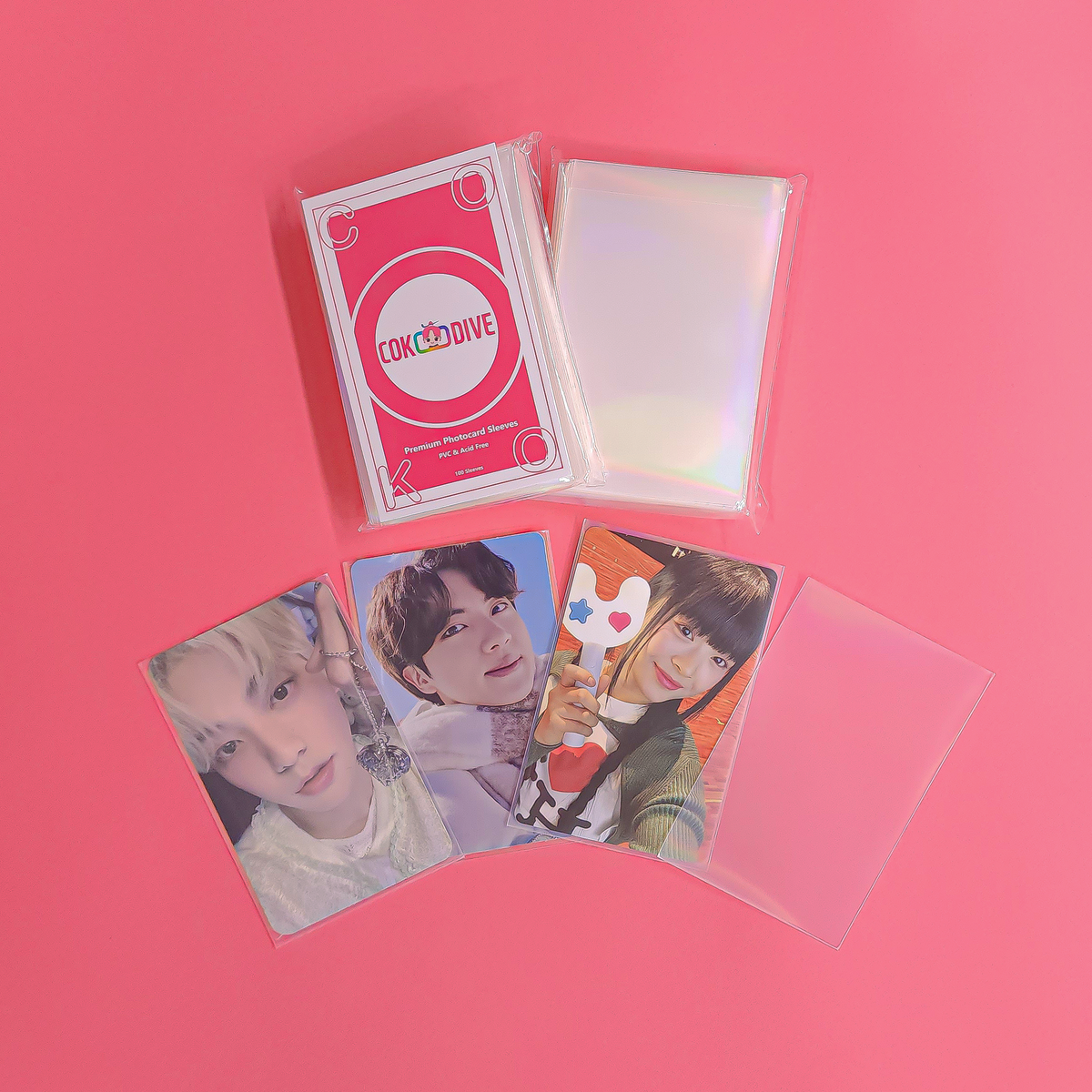 RAINBOW PHOTOCARD SLEEVES FOR K-POP FANS - COKODIVE