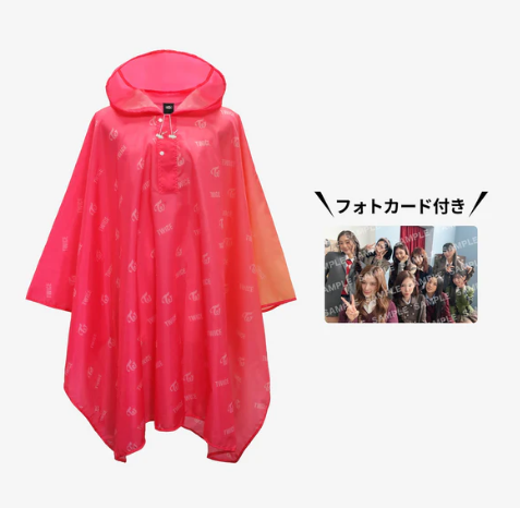 TWICE - THIS IS FOR WORLD TOUR IN JAPAN OFFICIAL MD RAIN PONCHO - COKODIVE