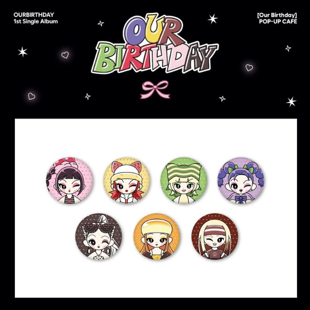 OURBIRTHDAY - OUR BIRTHDAY POP UP OFFICIAL MD RANDOM CAN BADGE - COKODIVE