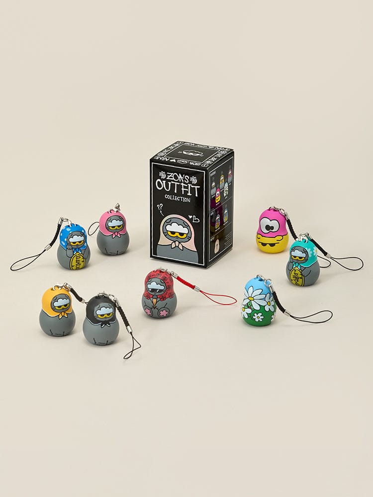 G-DRAGON - ZO&FRIENDS LUCKY SHOP OFFICIAL MD RANDOM FIGURE KEYRING - COKODIVE