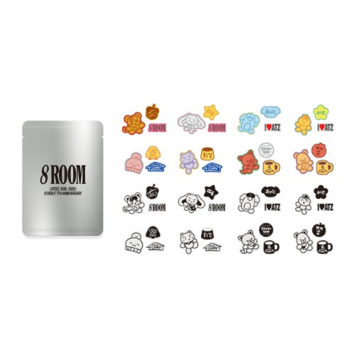 ATEEZ - 8ROOM 7TH ANNIVERSARY POP-UP OFFICIAL MD RANDOM IRON-ON PATCH - COKODIVE