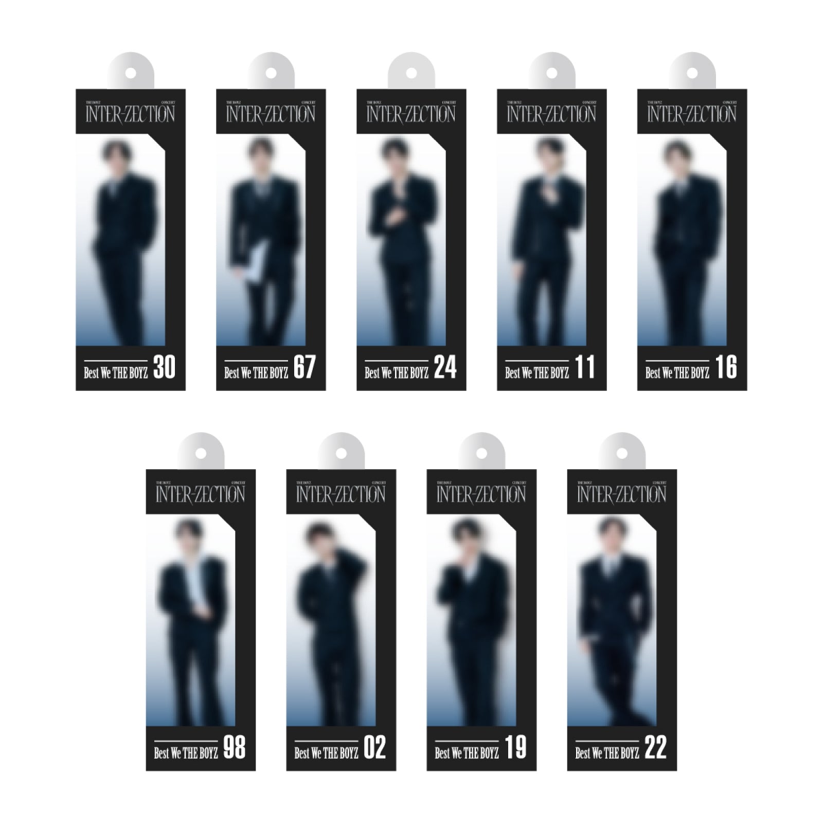 THE BOYZ - INTER-ZECTION CONCERT OFFICIAL MD RANDOM MINIATURE KEYRING - COKODIVE