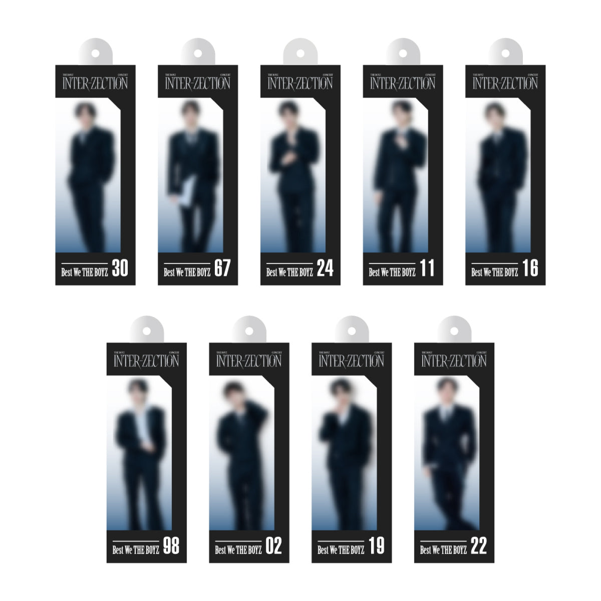 THE BOYZ - INTER-ZECTION CONCERT OFFICIAL MD RANDOM MINIATURE KEYRING - COKODIVE