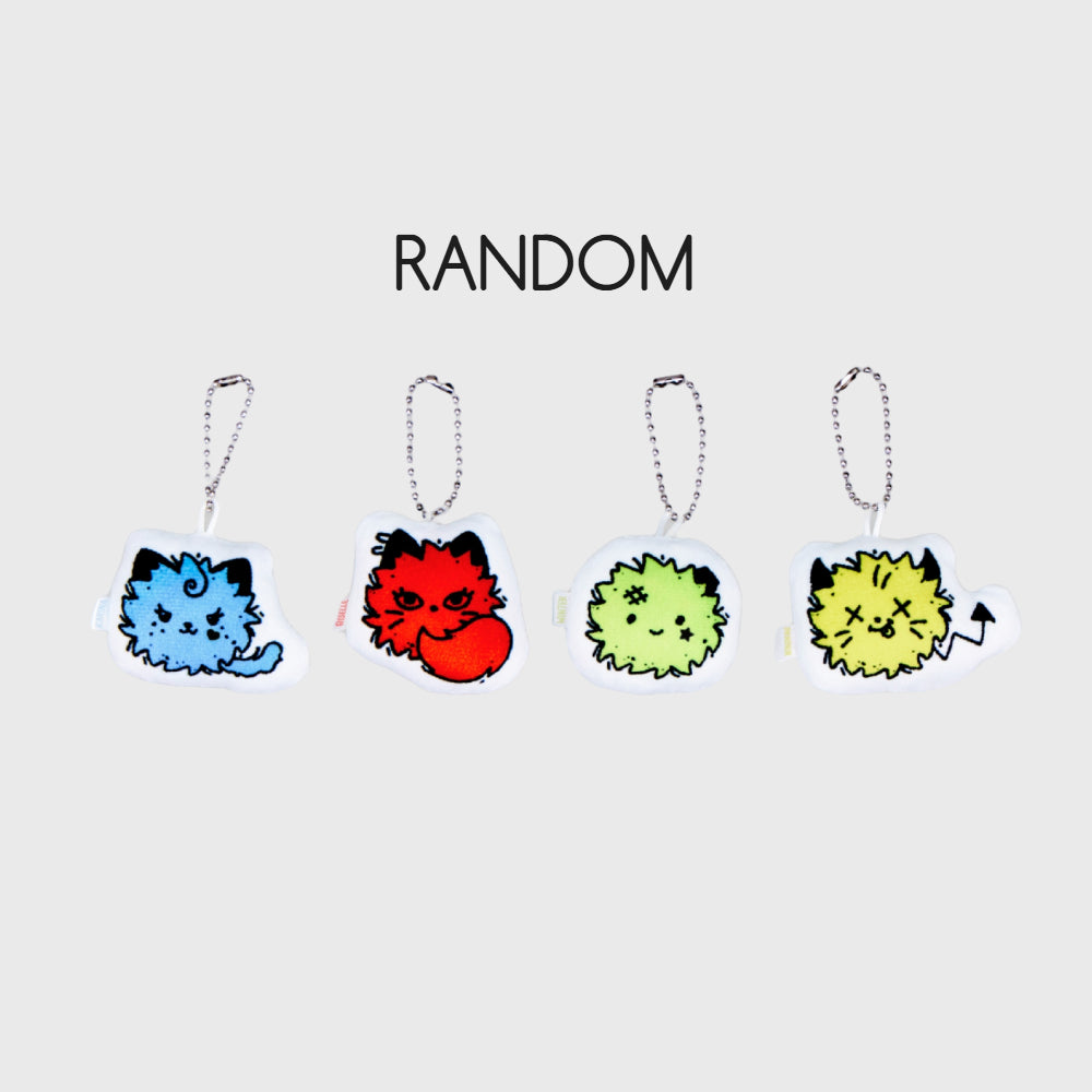 AESPA - RICHMAN POP UP OFFICIAL MD RICHMAN RANDOM MINI CUSHION KEYRING - COKODIVE