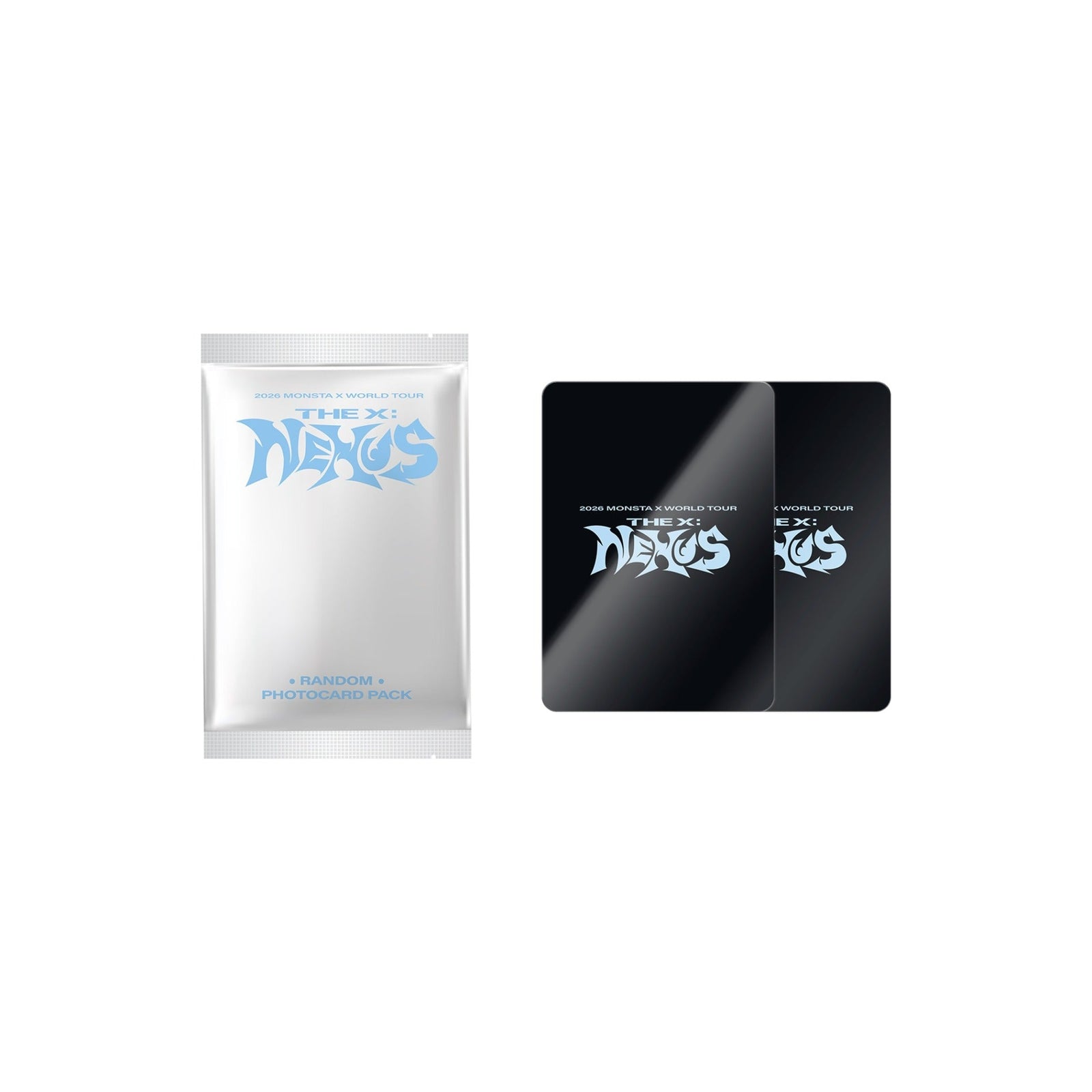 MONSTA X - THE X : NEXUS WORLD TOUR OFFICIAL MD RANDOM PHOTOCARD PACK - COKODIVE
