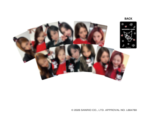 BABYMONSTER - BABAYMONSTER X KUROMI JAPAN OFFICIAL MD RANDOM TRADING CARD - COKODIVE