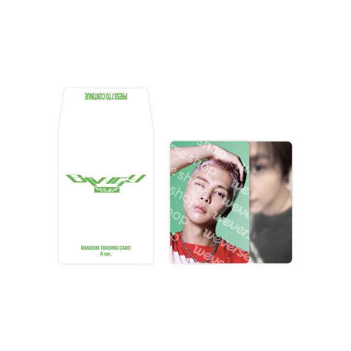 NCT 127 - BLING POP UP OFFICIAL MD RANDOM TRADING CARD A - COKODIVE