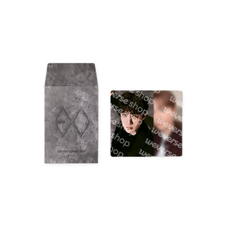 EXO - REVERXE THE WORLD POP UP OFFICIAL MD RANDOM TRADING CARD B VER - COKODIVE