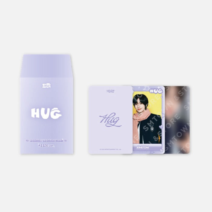 RIIZE - HUG OFFICIAL MD RANDOM TRADING CARD RIIZE VER - COKODIVE