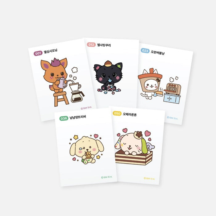 NCT WISH - WISH BAKERY POP UP OFFICIAL MD RANDOM TTIBU STICKER SET - COKODIVE