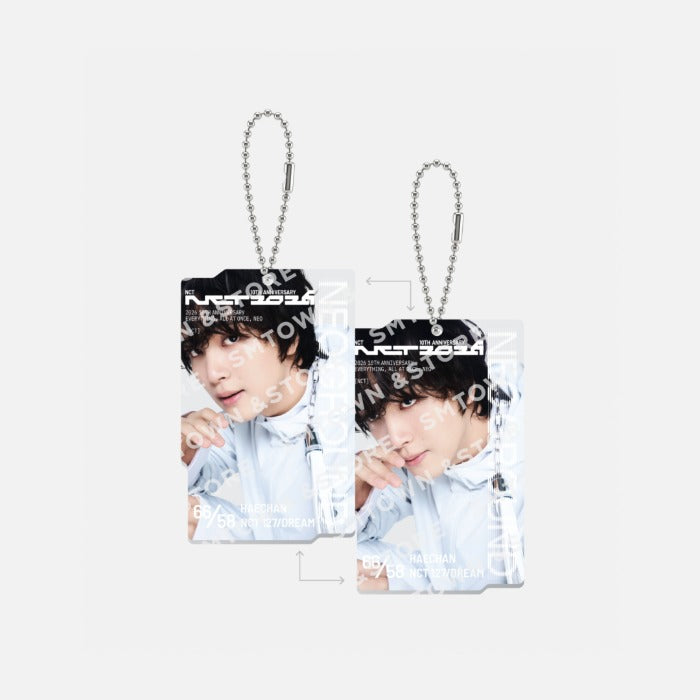 NCT - NEO GROUND 10TH ANNIVERSARY POP UP OFFICIAL MD RANDOM LENTICULAR ACRYLIC KEYRING - COKODIVE