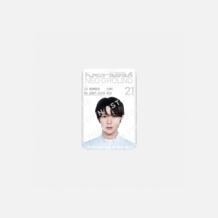 NCT - NEO GROUND 10TH ANNIVERSARY POP UP OFFICIAL MD RANDOM METAL ID BADGE - COKODIVE