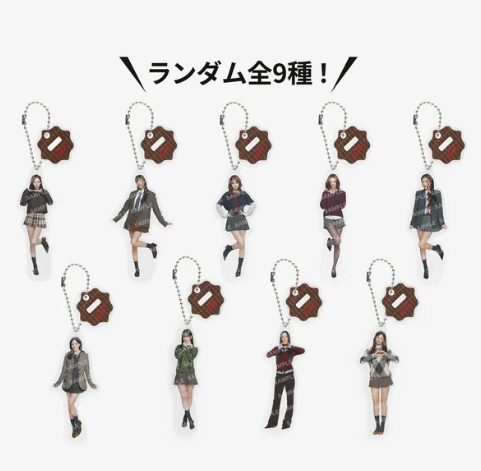 TWICE - THIS IS FOR WORLD TOUR IN JAPAN OFFICIAL MD RANDOM MINI ACRYLIC STAND CHARM - COKODIVE